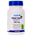 Picture of Healthvit 100% Pure Wheat Grass 500 mg 60 Capsules