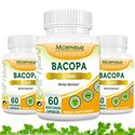 Picture of Morpheme Bacopa (Brahmi) Caps 500mg Extract 60 Veg Caps - 3 Bottles
