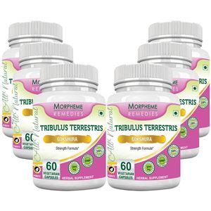 Picture of Morpheme Tribulus Terrestris Caps - 500mg Extract - 60 Veg Caps - 6 Bottles