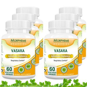 Picture of Morpheme Vasaka Caps500mg Extract 60 Veg Caps - 6 Bottles