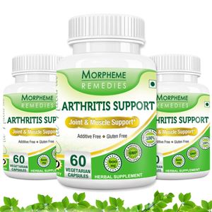 Picture of Morpheme Arthritis Support - 600mg Extract - 60 Veg Caps - 3 Bottles