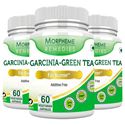 Picture of Morpheme Garcinia Cambogia Green Tea - 500mg Extract 60 Veg Caps - 3 Bottles