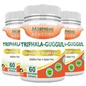 Picture of Morpheme Triphala Guggul Supplements 500mg Extract 60 Veg Caps - 3 Bottles