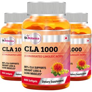 Picture of St.Botanica CLA 1000 (Conjugated Linoleic Acid) 60 Softgels - 3 Bottles