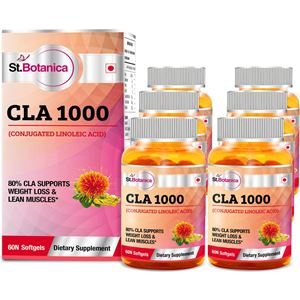 Picture of St.Botanica CLA 1000 (Conjugated Linoleic Acid) 60 Softgels - 6 Bottles