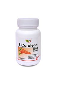 Picture of Biotrex Beta carotene  25000IU provitamin A 60 capsules for healthy heart