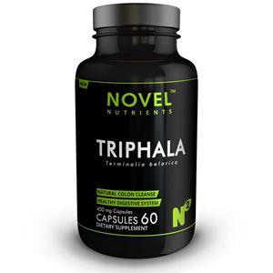 Picture of TRIPHALA 400 MG CAPSULES- HEALTHY DIGESTIVE SYSTEM