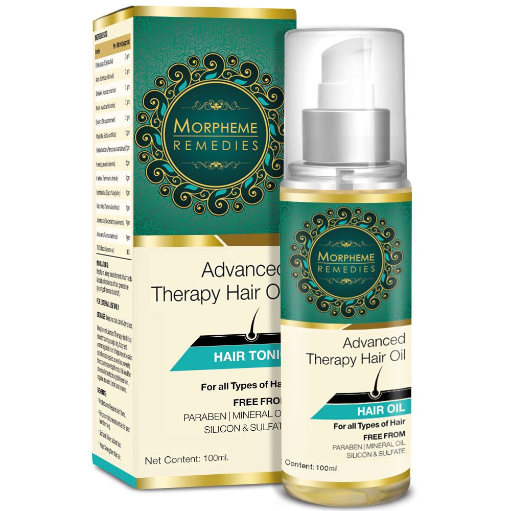 Morpheme Advanced Therapy Hair Oil 100 Ml Anti Hair Fall Hair