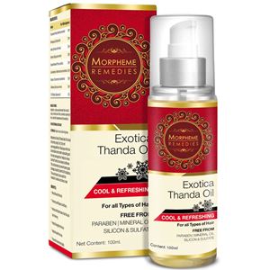 Picture of Morpheme Exotica Thanda Hair Oil - 100 ml