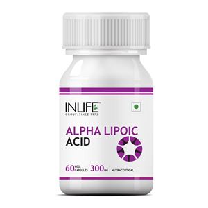 Picture of INLIFE Alpha Lipoic Acid 300 mg (60 Vegetarian Capsules)
