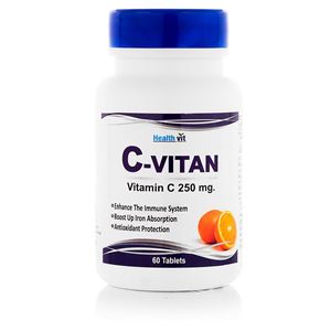 Picture of Healthvit C-Vitan Vitamin C 250mg 60 Tablets