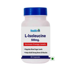 Picture of Healthvit L-Isoleucine 500mg 60 Capsules