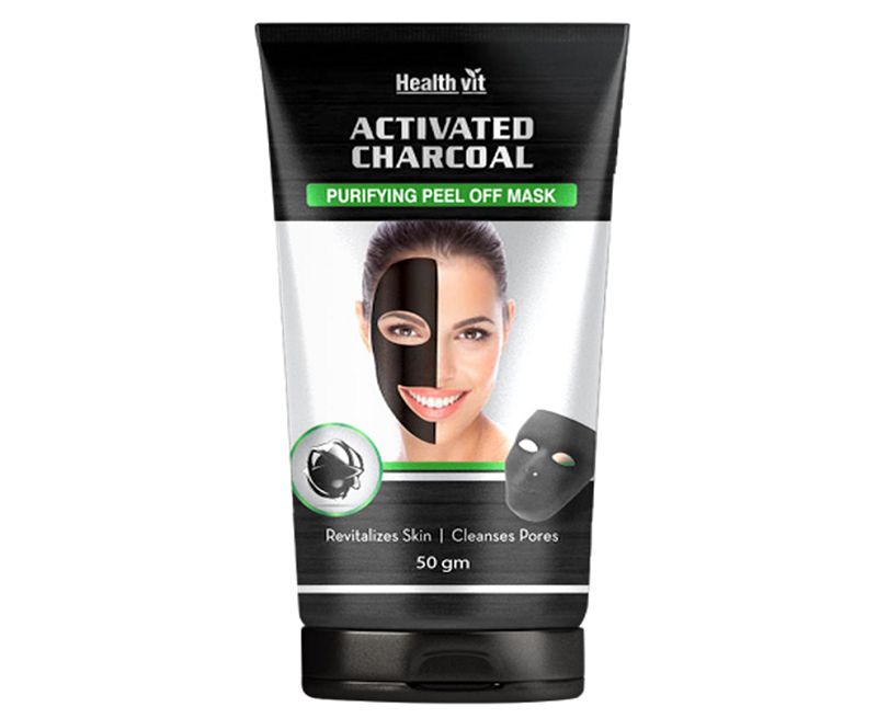 Activated charcoal purifying peel off mask